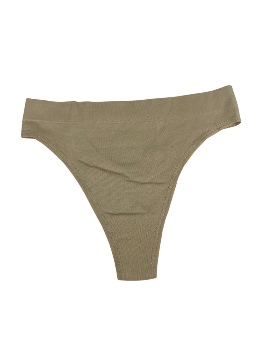 Granfee Womens Seamless Thong Underwear Small Nude Nylon & Spandex Soft Stretch